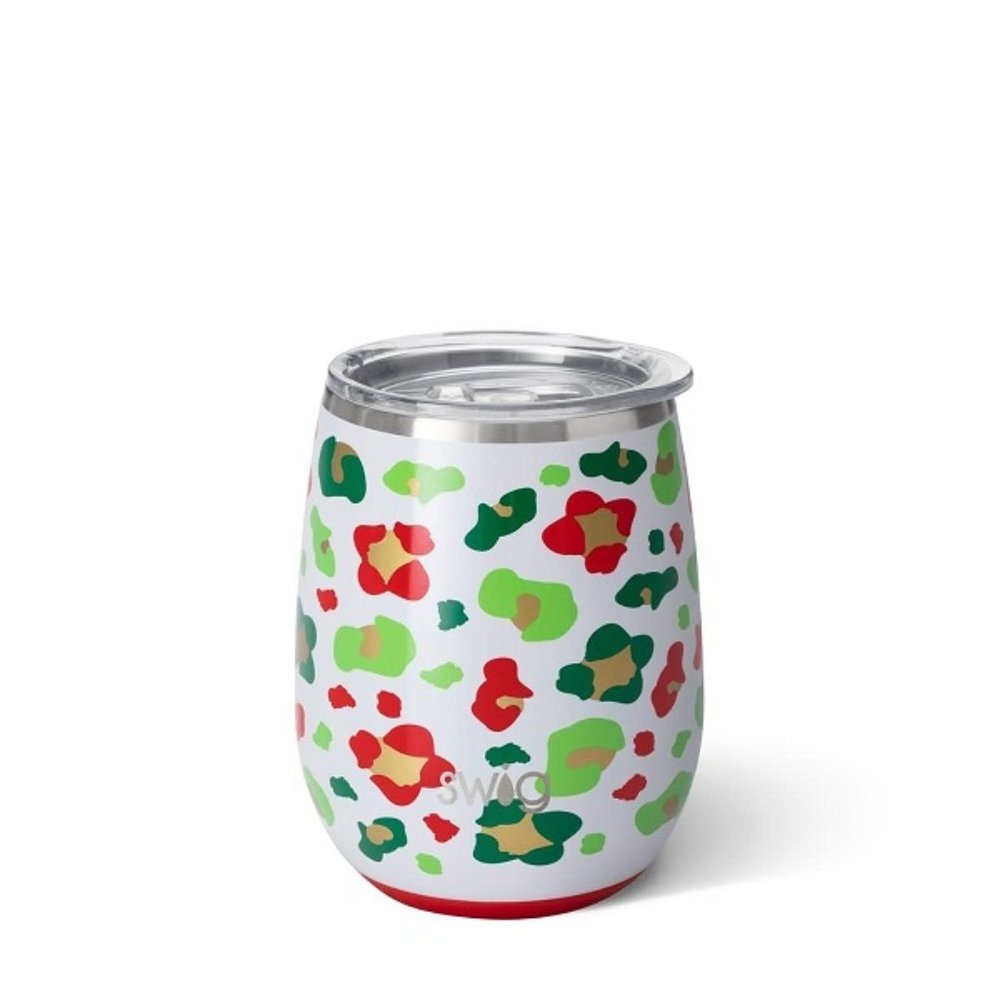 Christmas Swig Jingle Jungle Insulated Wine Cup